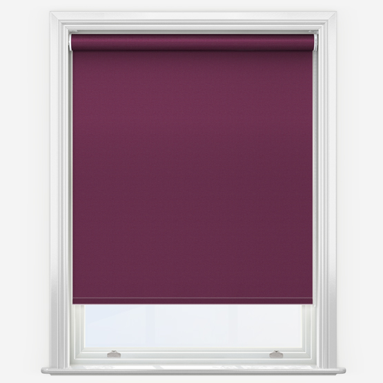 Supreme Blackout Plum Roller Blind