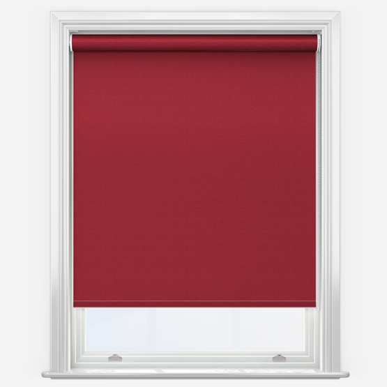 Supreme Blackout Red Roller Blind