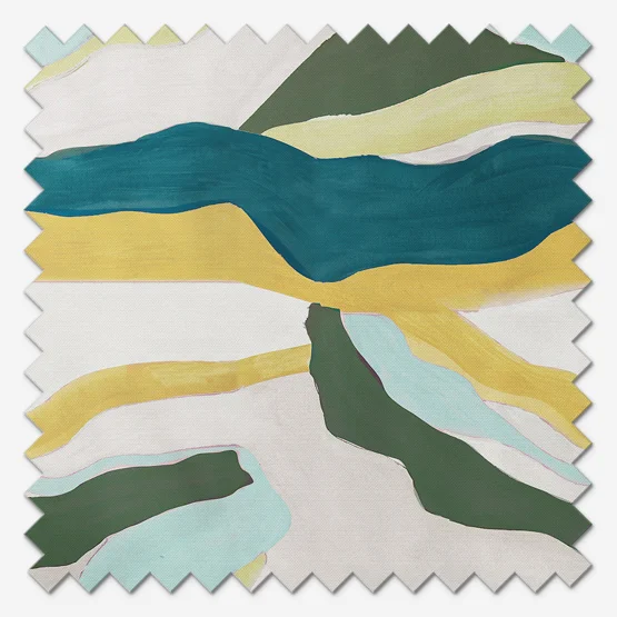 Sonova Studio Abstract Landscape Ocean Blue roller
