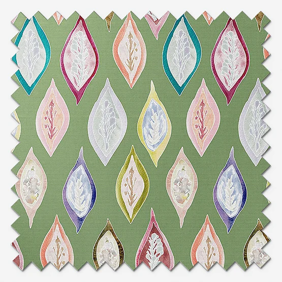 Sonova Studio Boho Leaves Olive Green roller