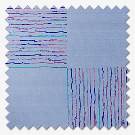 Sonova Studio Crosshatch Periwinkle roller