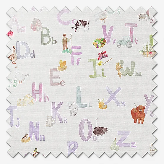 Sonova Studio Farm Alphabet Blush Pink roller