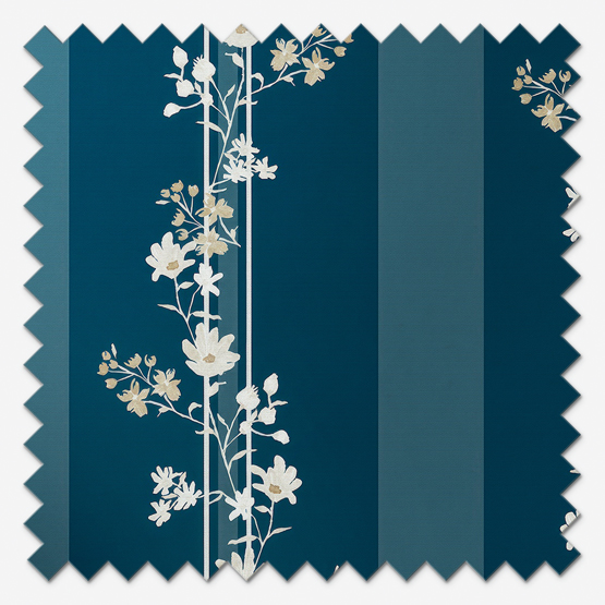 Sonova Studio Floral Cascade Stone Blue roller