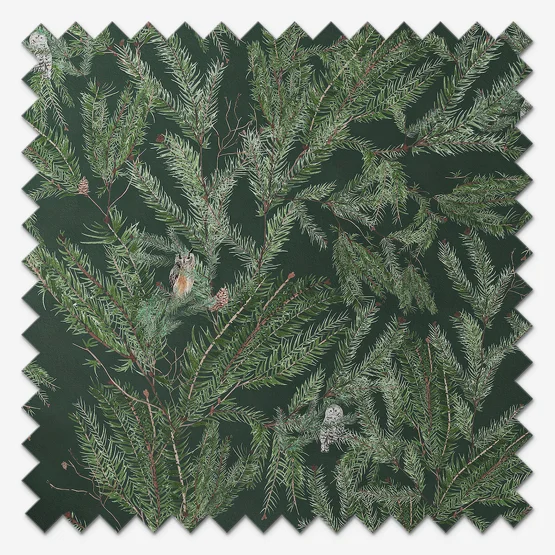 Sonova Studio Little Owls Forest Green roller