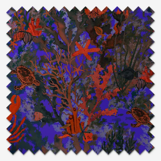 Sonova Studio Nautical Nirvana Deep Ocean Blue roller