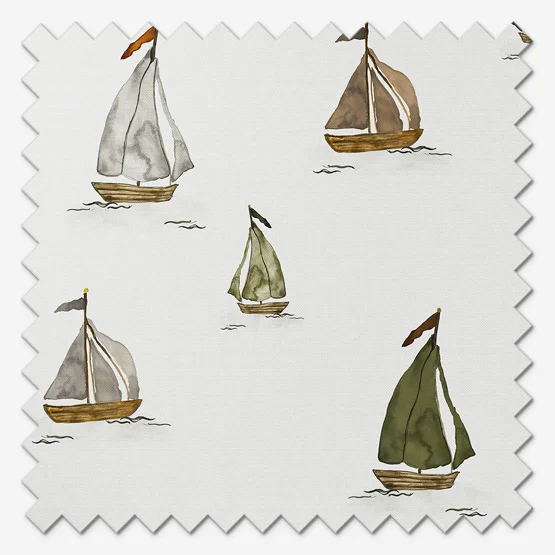 Sonova Studio Seashore Sails Seaweed Natural roller