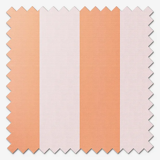 Sonova Studio Whitby Stripe Peach Bellini roller