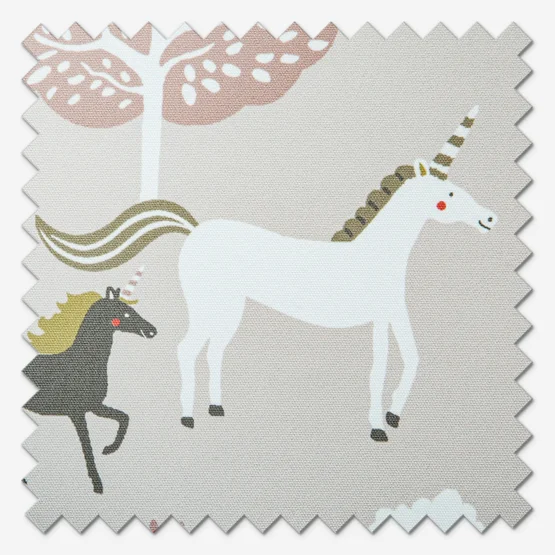 Sophie Allport Forest Ponies Soft Pink roller