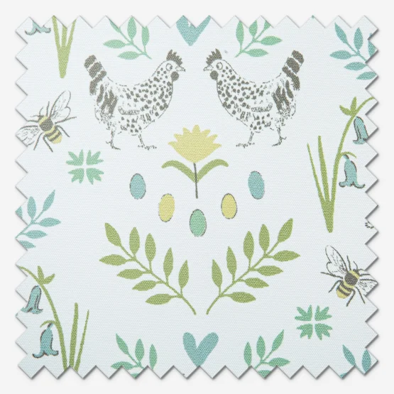 Sophie Allport Spring Chicken White roller