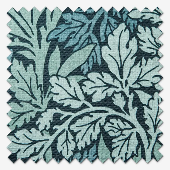 William Morris at Home Foliage Indigo roller