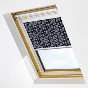 Sonova Studio Skarva Indigo Blue Roof Blind
