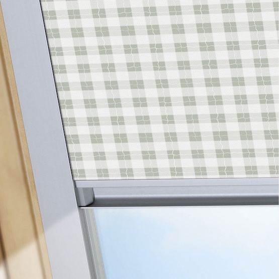 Sonova Studio Gingham Sage roof_blind