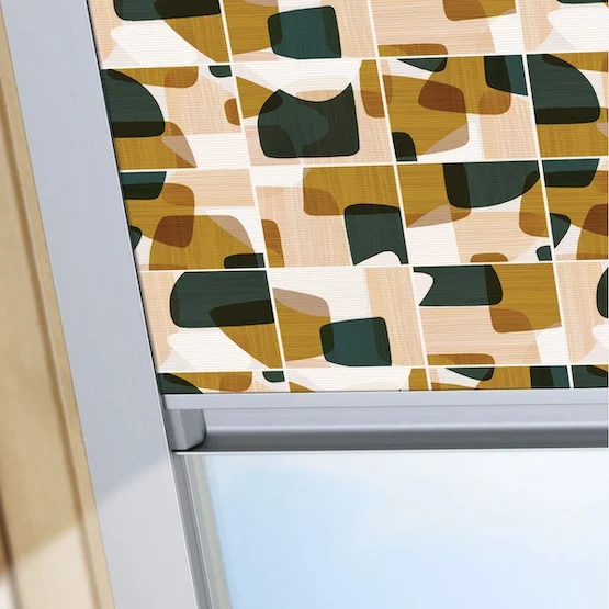 Sonova Studio Sandstone Saffron roof_blind