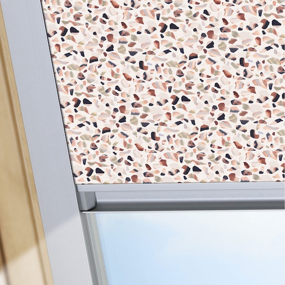 Sonova Studio Terrazzo Earth roof_blind