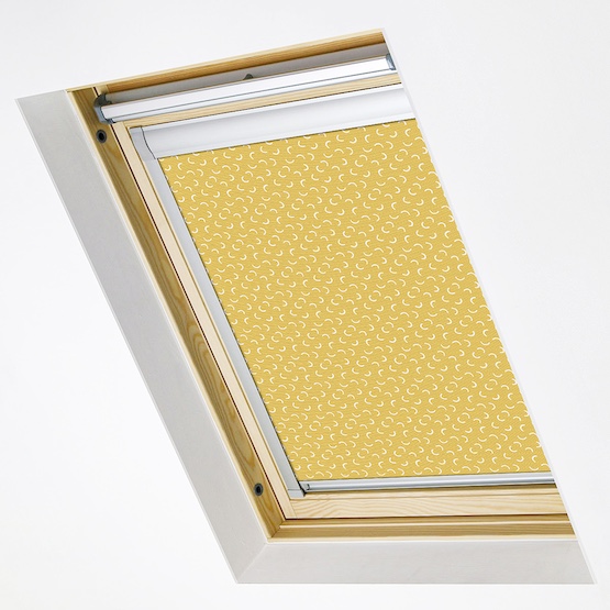 Sonova Studio Macaroni Sunshine Yellow roof_blind