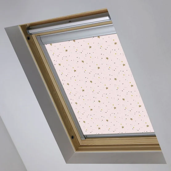 Essentials Stars Blush roof_blind