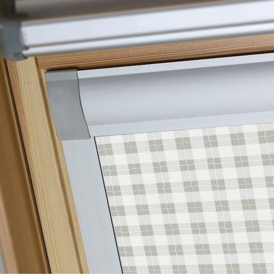 Sonova Studio Gingham Sage roof_blind