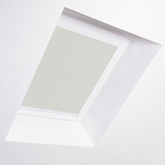 Essentials Light Grey Blackout roof_blind