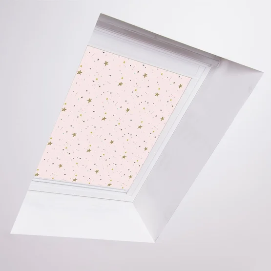 Essentials Stars Blush roof_blind