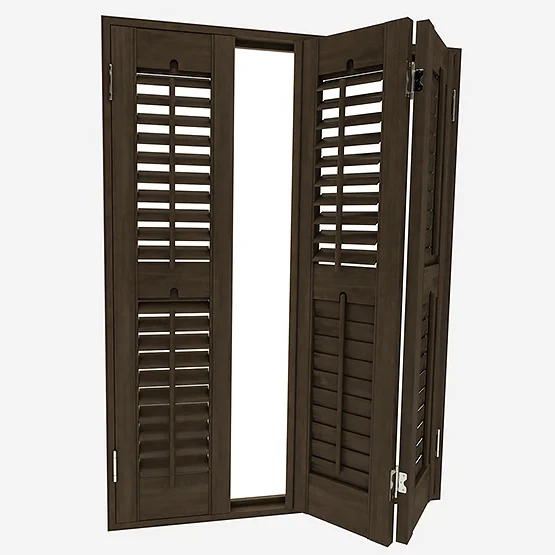 Premier Dark Walnut shutter