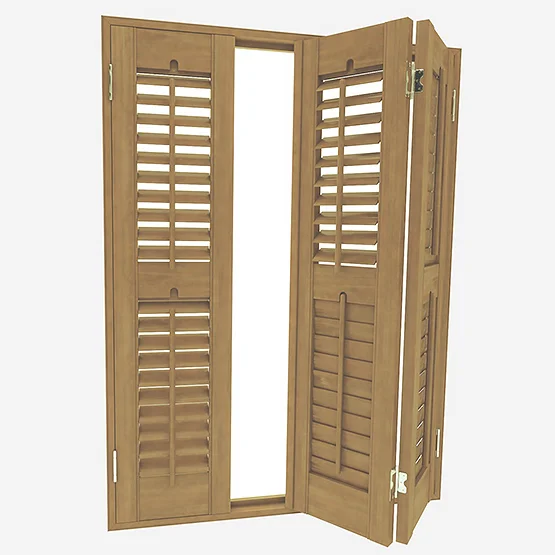 Premier Natural Oak shutter