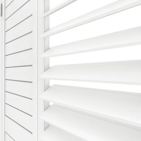 Woodlux Prive Silk White shutter