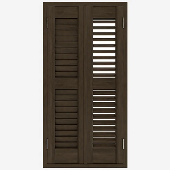 Premier Dark Walnut shutter