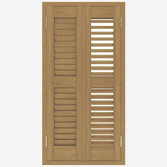 Premier Natural Oak shutter