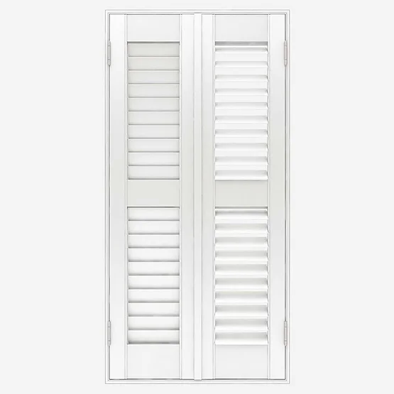 WoodLux Silk White shutter