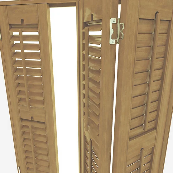 Premier Natural Oak shutter