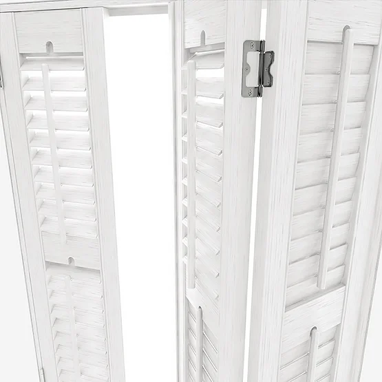 Premier White Grain shutter