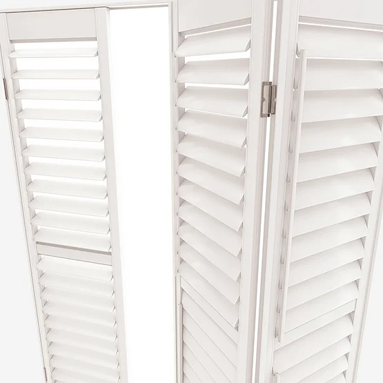 Serranda Cotton White shutter