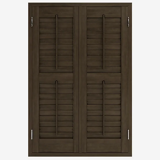 Premier Dark Walnut shutter