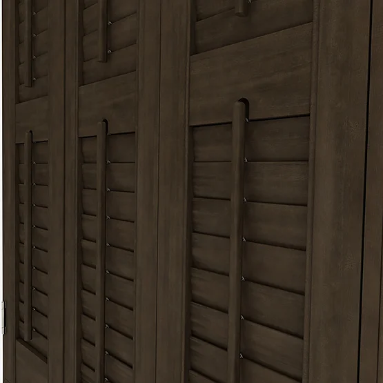 Premier Dark Walnut shutter