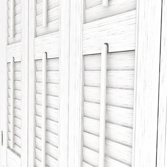 Premier White Grain shutter