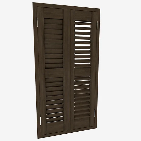 Premier Dark Walnut shutter