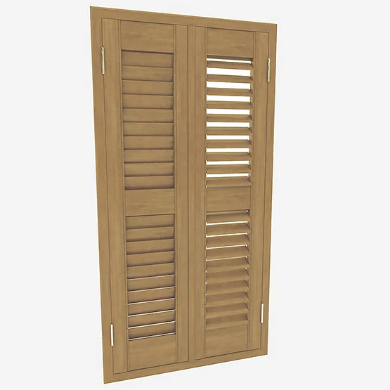 Premier Natural Oak shutter