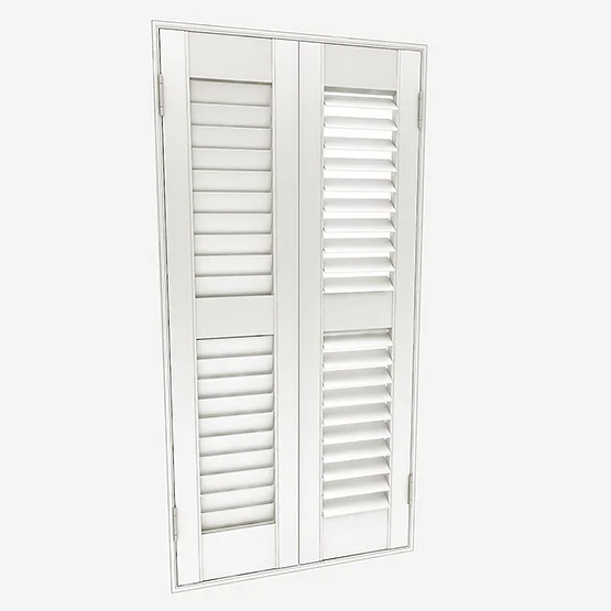 WoodLux Eggshell White shutter