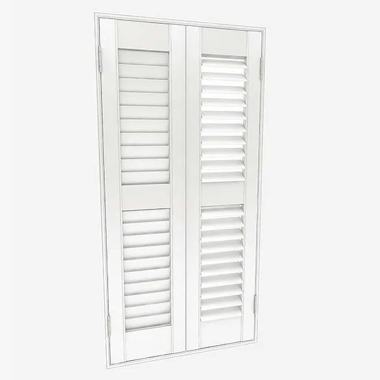 WoodLux Silk White shutter