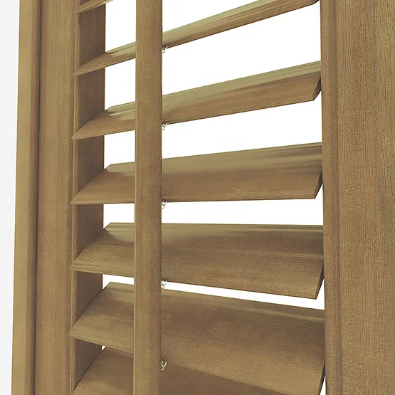 Premier Natural Oak shutter