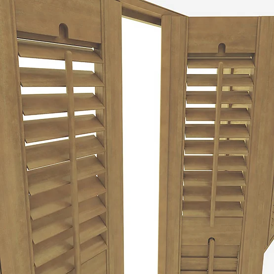 Premier Natural Oak shutter