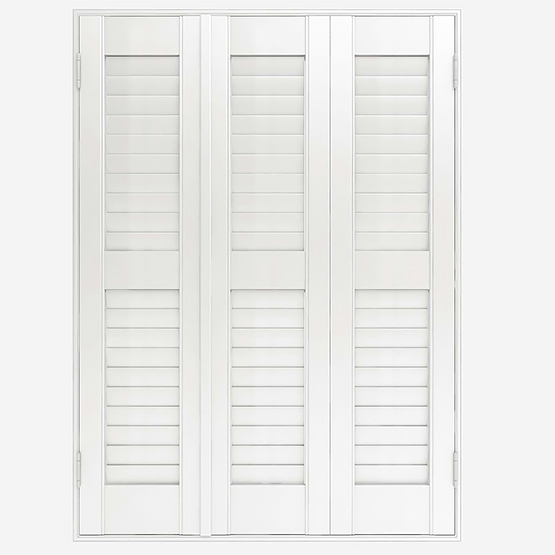 WoodLux Silk White Shutter