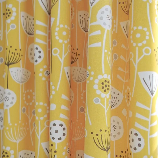 Bergen Ochre curtain