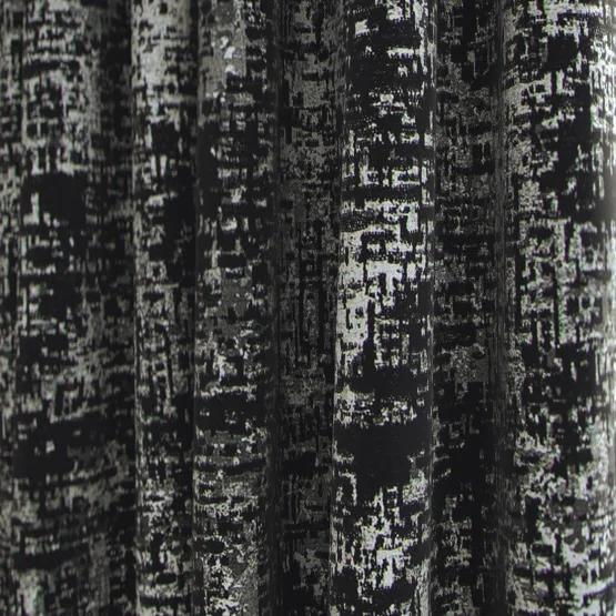 Evora Charcoal curtain