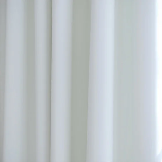 Mono Stripe White curtain