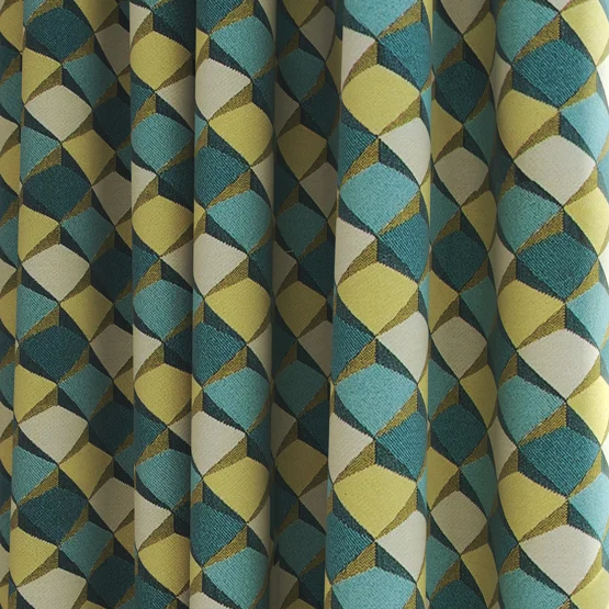 Patagonia Teal curtain