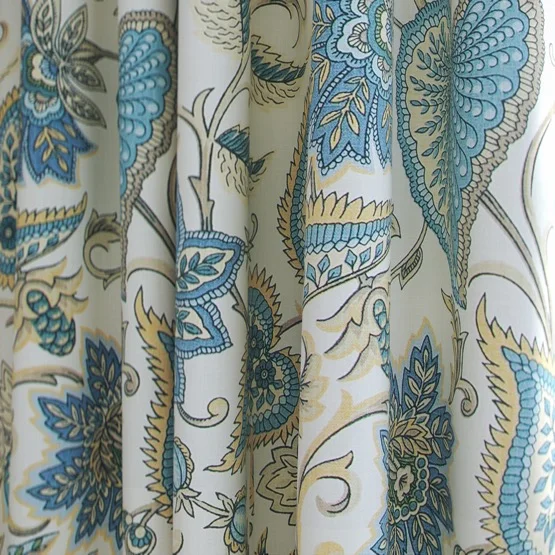 Silk Road Sapphire curtain