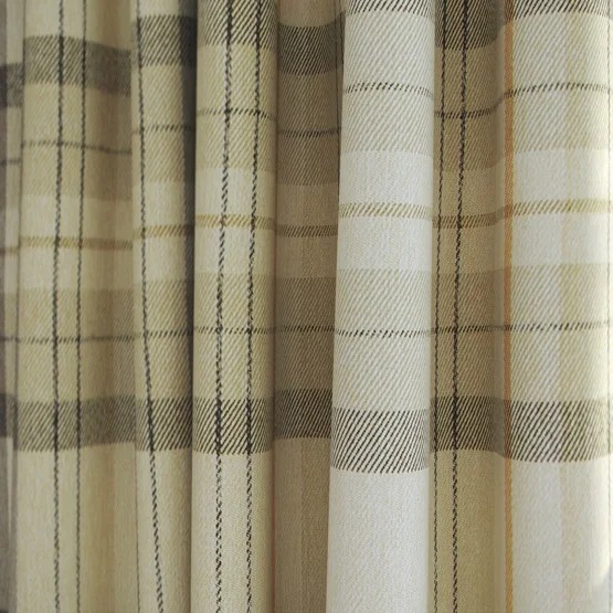 Cairngorm Oatmeal curtain