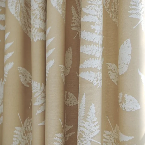 Foliage Taupe curtain