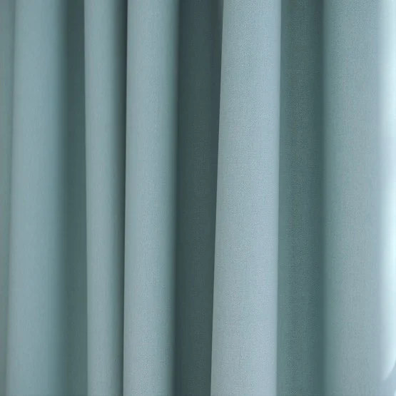 Accent Blue curtain